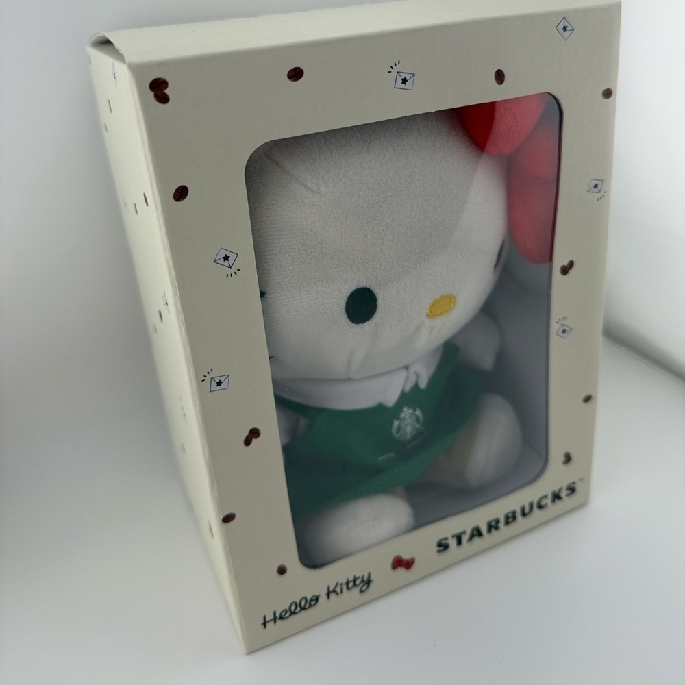 Starbucks x Hello Kitty Limited Edition Barista Boxed Plush doll - Picture 4 of 6